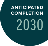 Anticipated completion 2020.